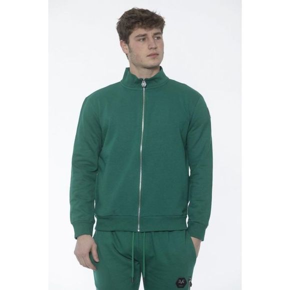 19v69 Italia | Shirts | 9v69 Italia Plain Sweatshirt With Zip Fastening ...